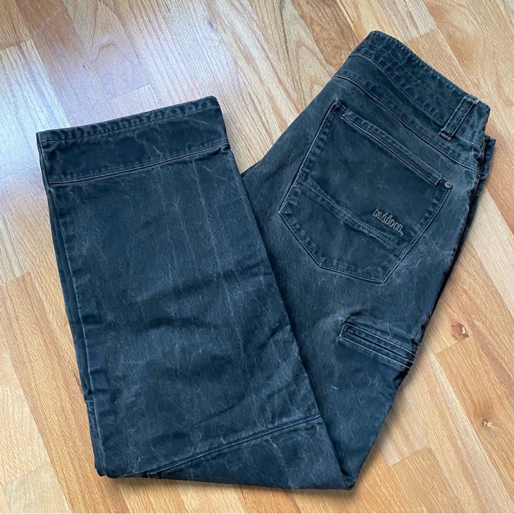 Kuhl Rydr Vintage Patina Olive Brown Pants 38X34 Hiking Outdoor